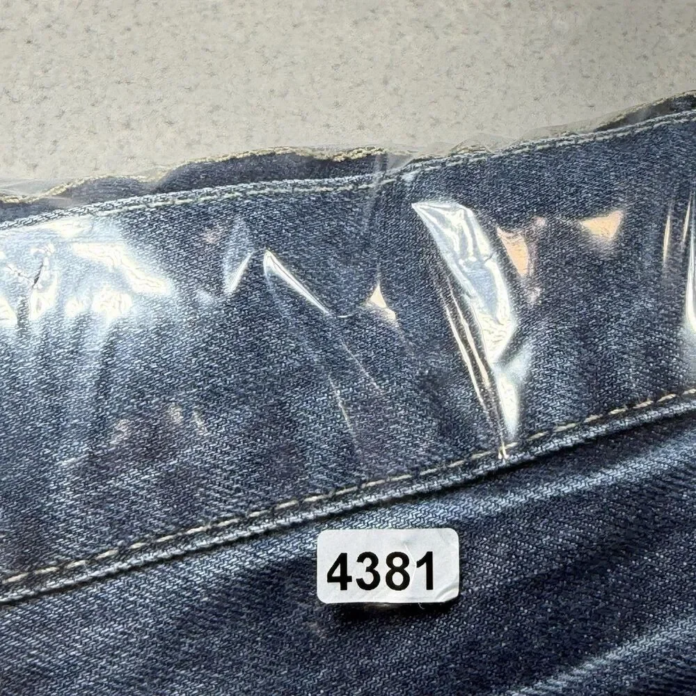 True Religion Jeans Mens Size 42 Blue Denim Straight Jeans 5-Pocket